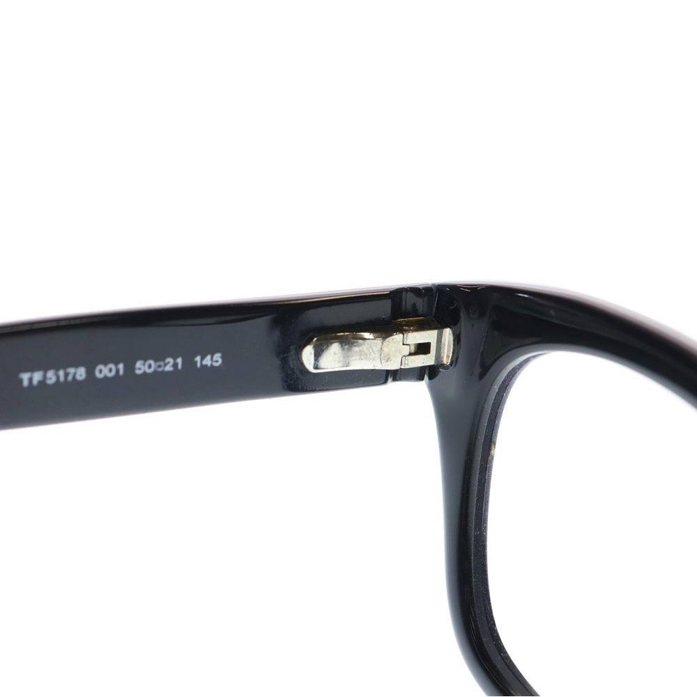 TOM FORD(トムフォード) クリアレンズ ウェリントンサングラス アイウェア ブラック TF5178 001