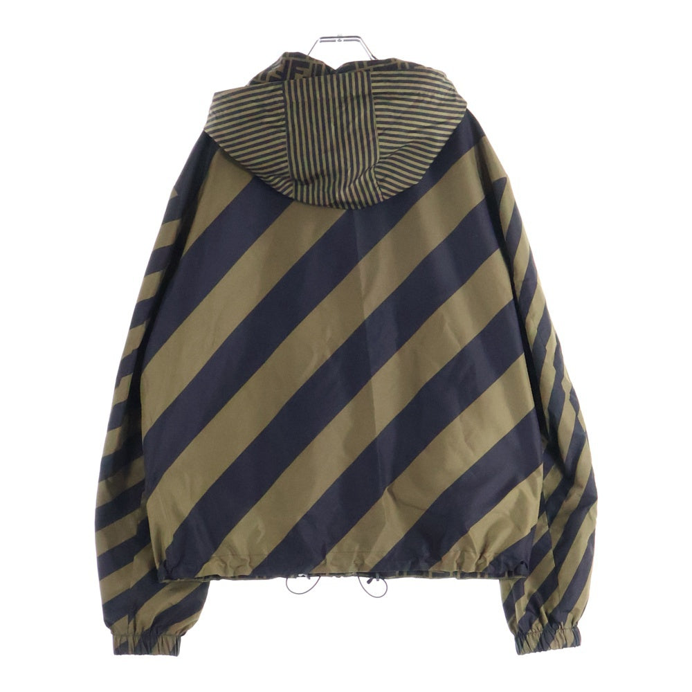 FENDI(フェンディ) 20SS ズッカ総柄 リバーシブル ジップアップ