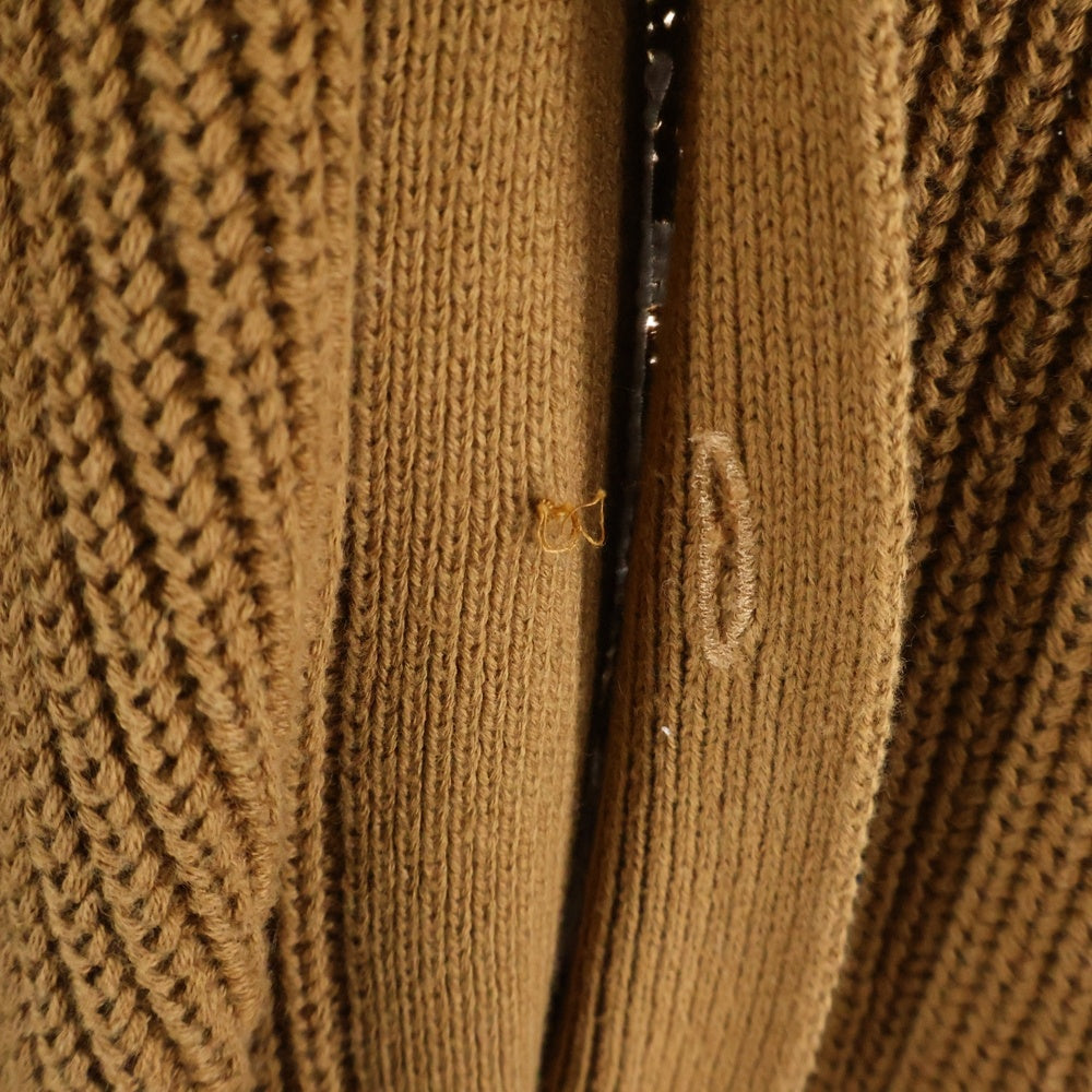 cvtvlist(カタリスト) 24SS KNIT CARDIGAN 刺繍 プリントロゴ