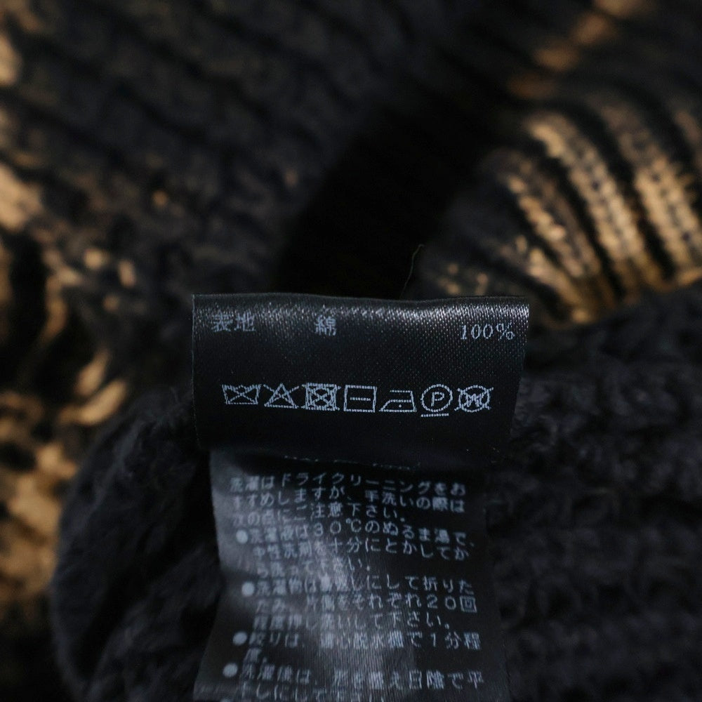 cvtvlist(カタリスト) 24SS バック刺繍ロゴ クラッシュ加工 プルオーバーパーカー ブラウン 2401100102