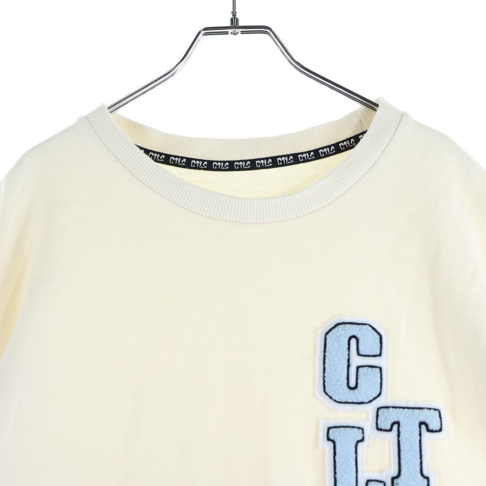 cvtvlist(カタリスト) 24SS DAILY TEE ロゴパッチ 半袖Tシャツカットソー ホワイト 2401040304