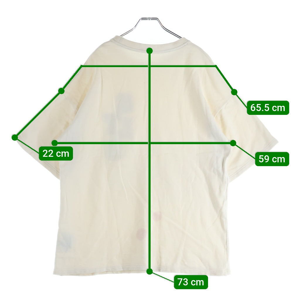 cvtvlist(カタリスト) 24SS DAILY TEE ロゴパッチ 半袖Tシャツカットソー ホワイト 2401040304