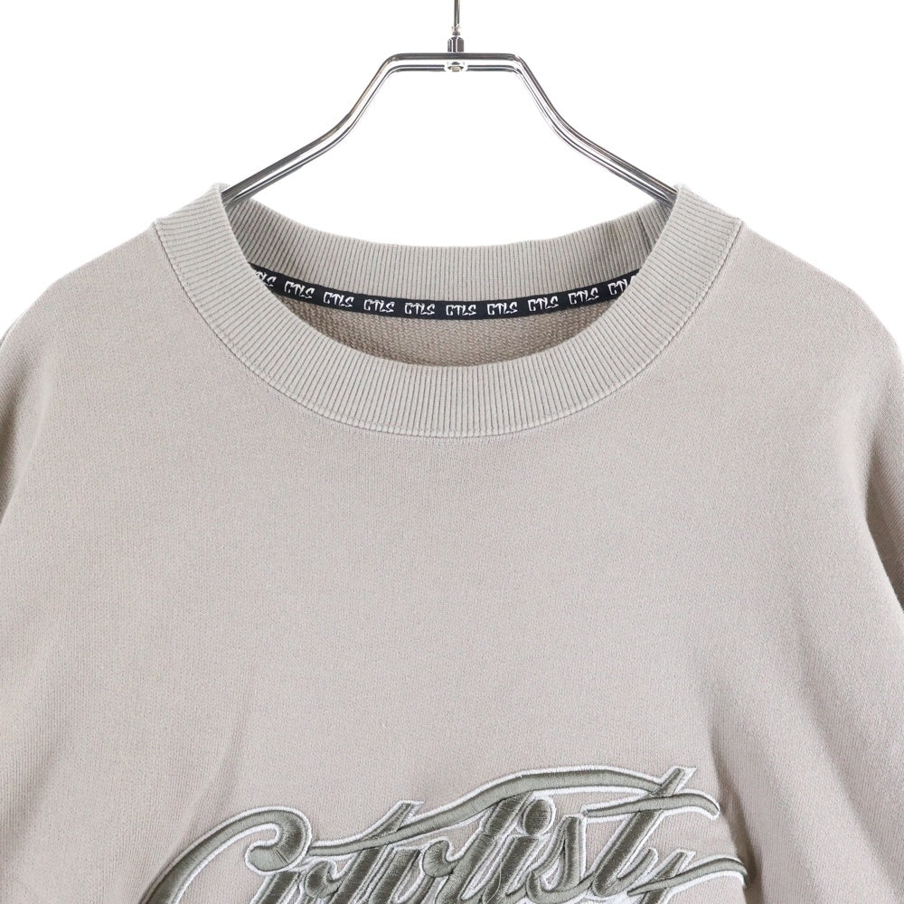cvtvlist(カタリスト) 25SS ロゴ刺繍 サイドジップ スウェット