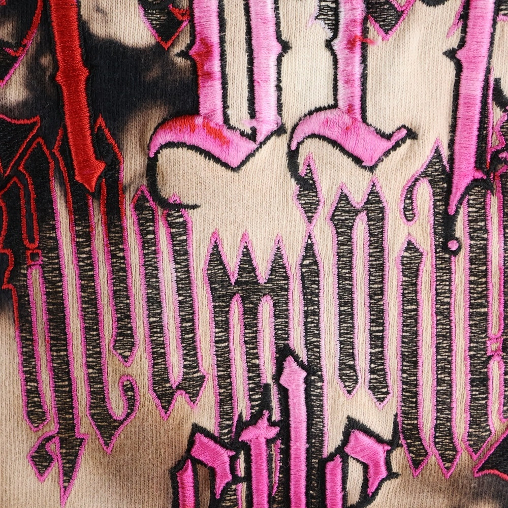 cvtvlist(カタリスト) 24SS AMBIGRAM TEE アンビグラム クルーネック 半袖Tシャツ カットソー ブラウン