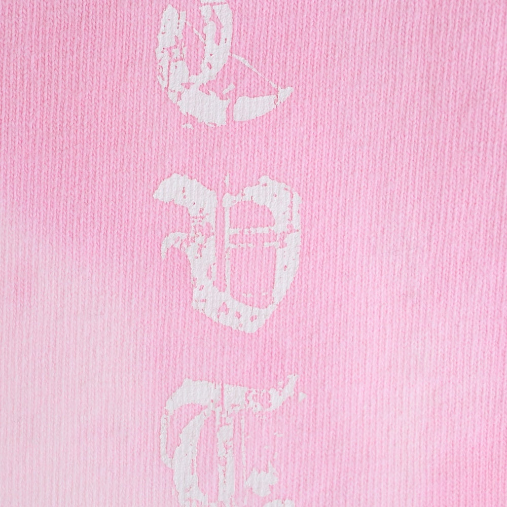 cvtvlist(カタリスト) タイダイ柄 クルーネック 半袖Tシャツ カットソー ピンク