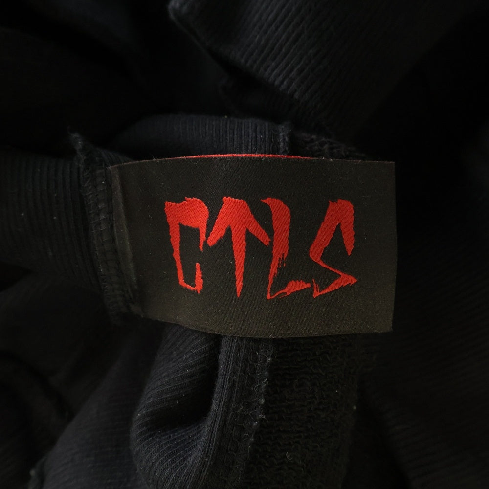 cvtvlist(カタリスト) 24SS STAR PATCH HOODIE スター パッチ フーディー パーカー ブラック 240109OS02