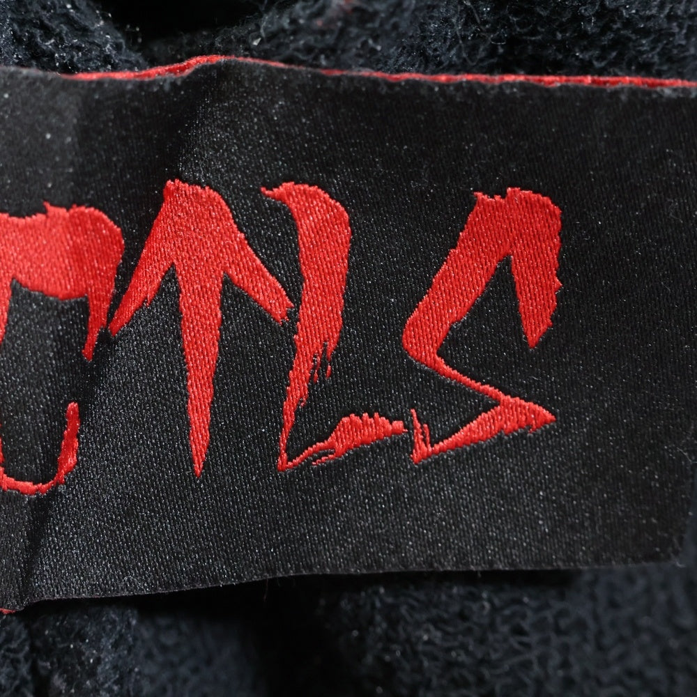 cvtvlist(カタリスト) 22AW USUAL PANTS ユージュアルダメージ加工サルエルイージーパンツ ブラック 2301090401