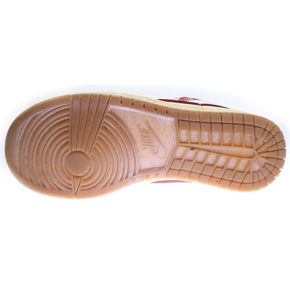 NIKE(ナイキ) ×AWAKE NY JORDAN AIR SHIP PE SP アウェイク ニューヨーク ジョーダン エアシップ ハイカットスニーカー シューズ ホワイト/レッド US8.5/26.5cm FN8675-100