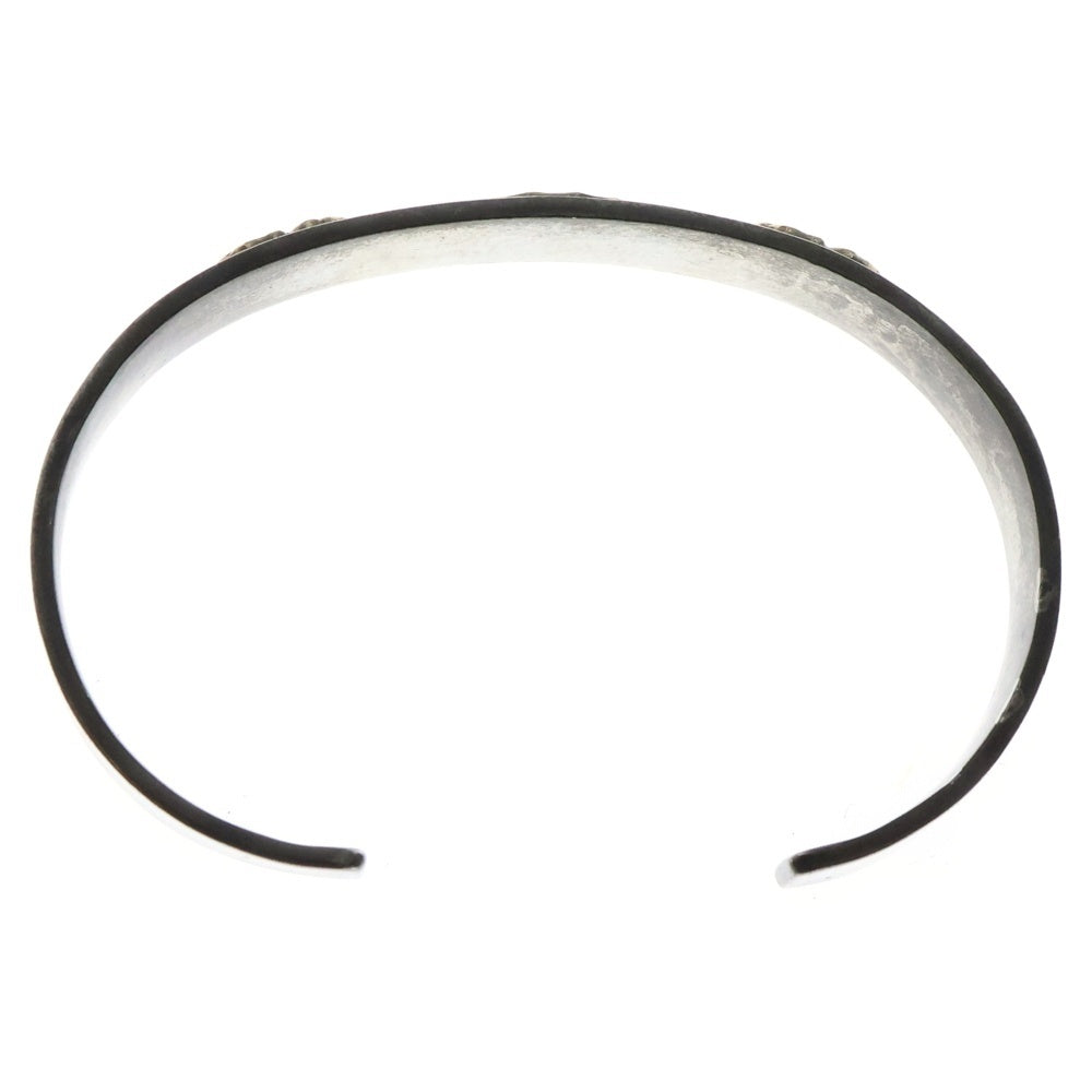 goro's(ゴローズ) ダブルローズ平打ちブレス バングル M シルバー/ゴールド goro's(ゴローズ) ダブルローズ平打ちブレス バングル M シルバー/ゴールド