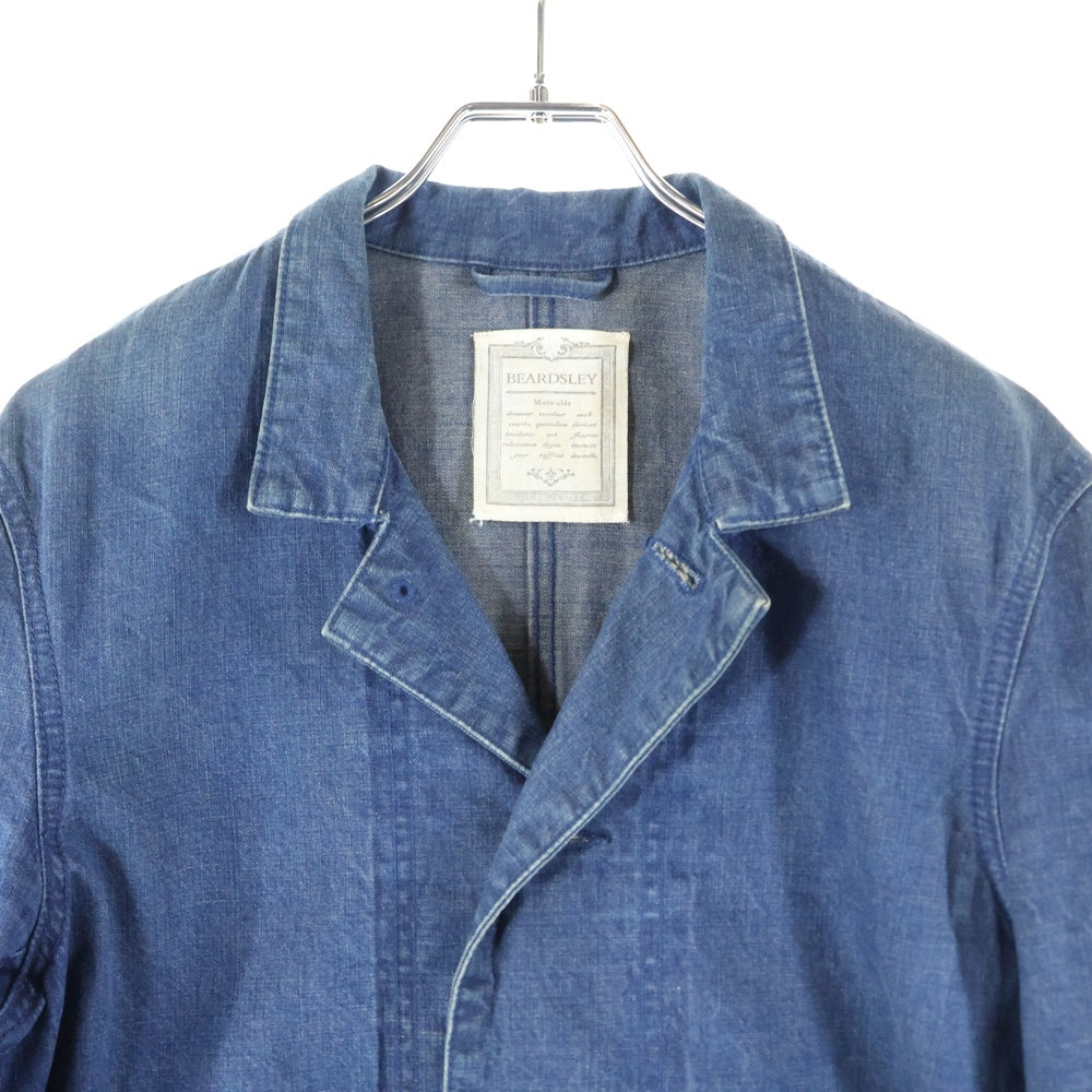 BEARDSLEY(ビアズリー) デニム アトリエコート インディゴ BA13A0075040100
