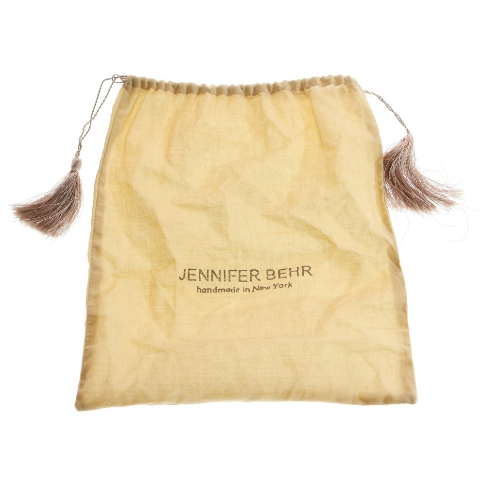 NO BRAND(ノーブランド) JENNIFER BEHR ジェニファーベア サテンリボンバレッタ レディース ピンク