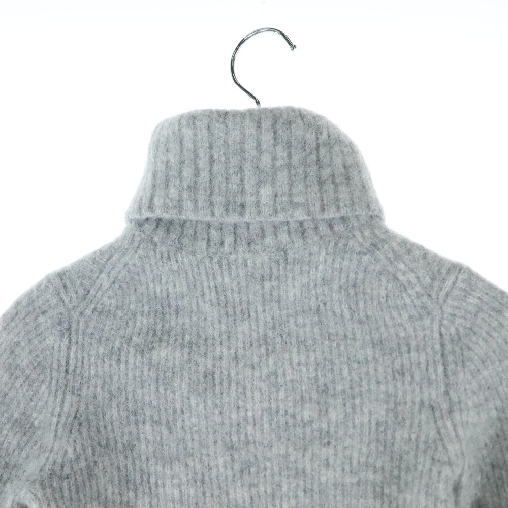 & Other Stories(アンド アザー ストーリーズ) タートルネック クロップド長袖ニット レディース グレー