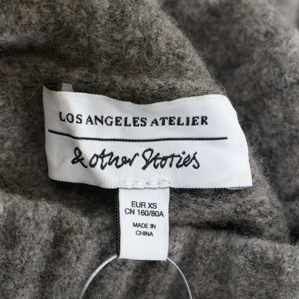 & Other Stories(アンド アザー ストーリーズ) タートルネック 長袖ニット レディース グレー