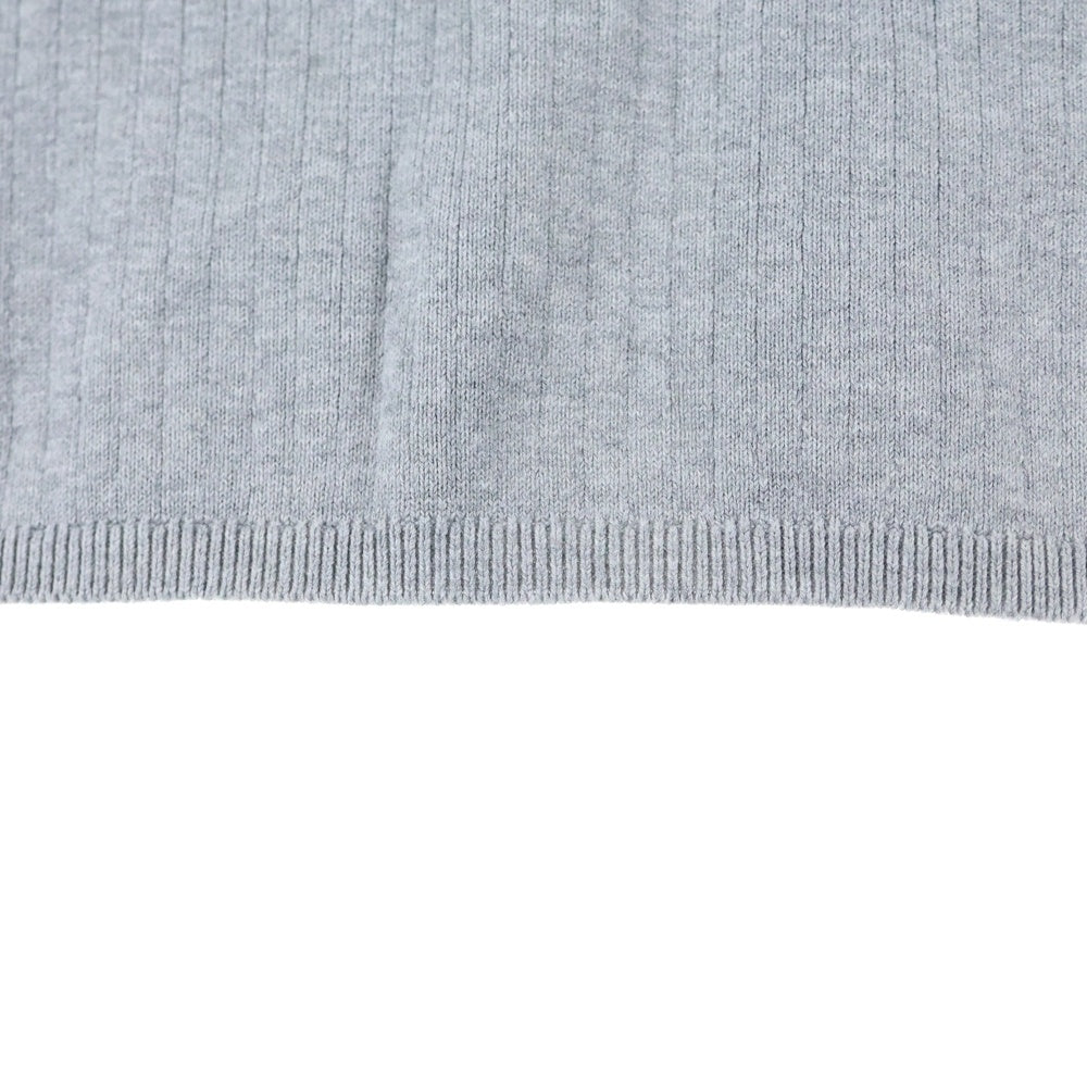 Free People(フリーピープル) リブ編み コットンスリットスカート レディース グレー