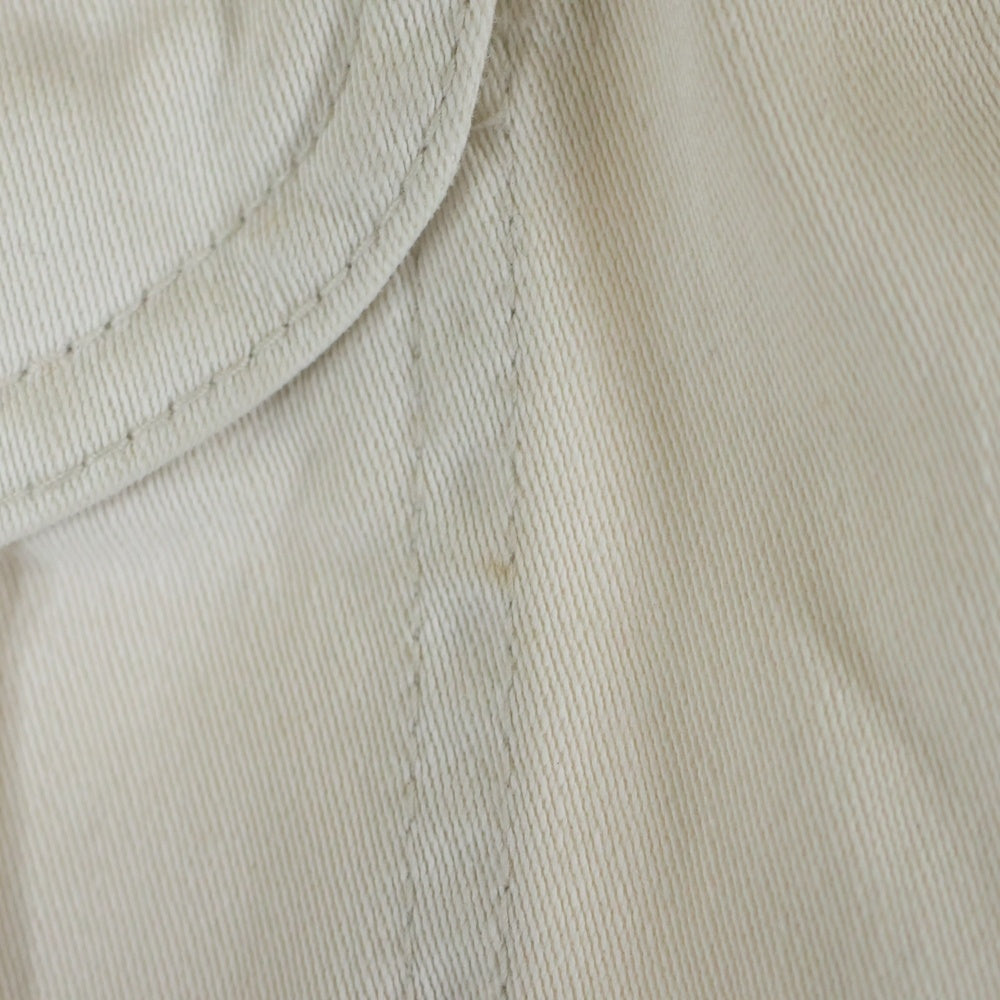 HYSTERIC GLAMOUR(ヒステリックグラマー) バックプリント デニムジャケット ホワイト 2AB-3940