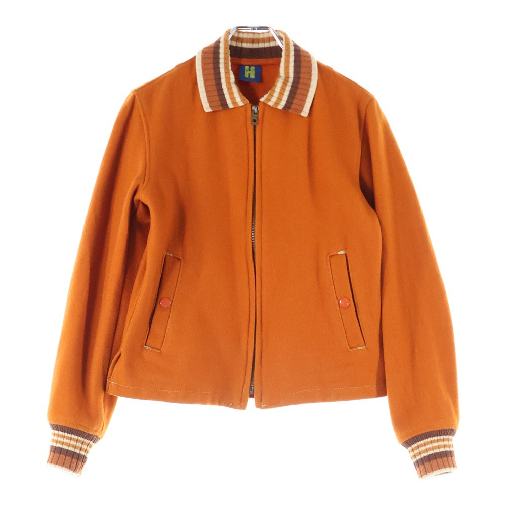 HYSTERIC GLAMOUR(ヒステリックグラマー) ウールスタジアムジャケット オレンジ 2AB-3250
