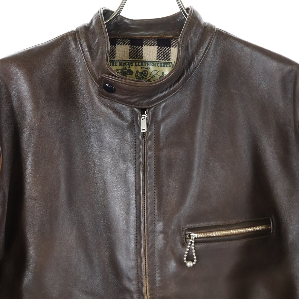 JOE McCOY(ジョーマッコイ) 復刻 レプリカ 30s ハト目ジップ ホース