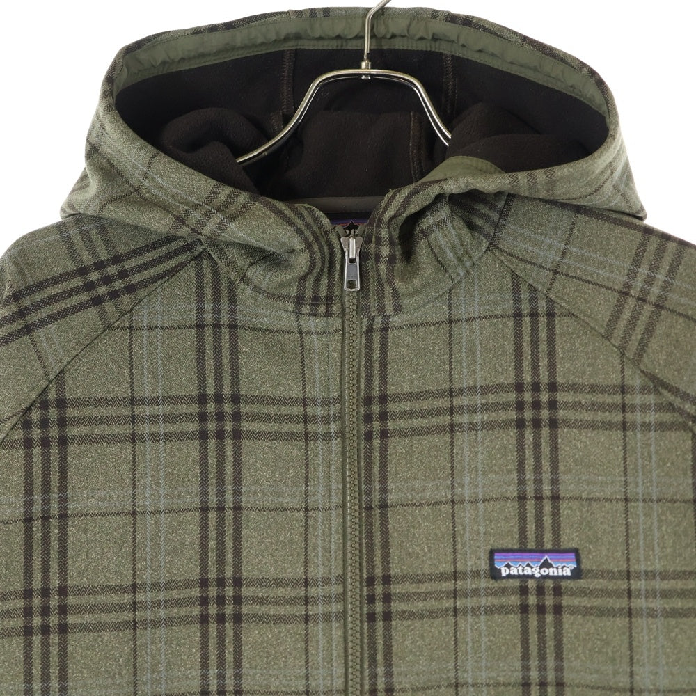PATAGONIA(パタゴニア) チェック柄 ジップアップフーディージャケット