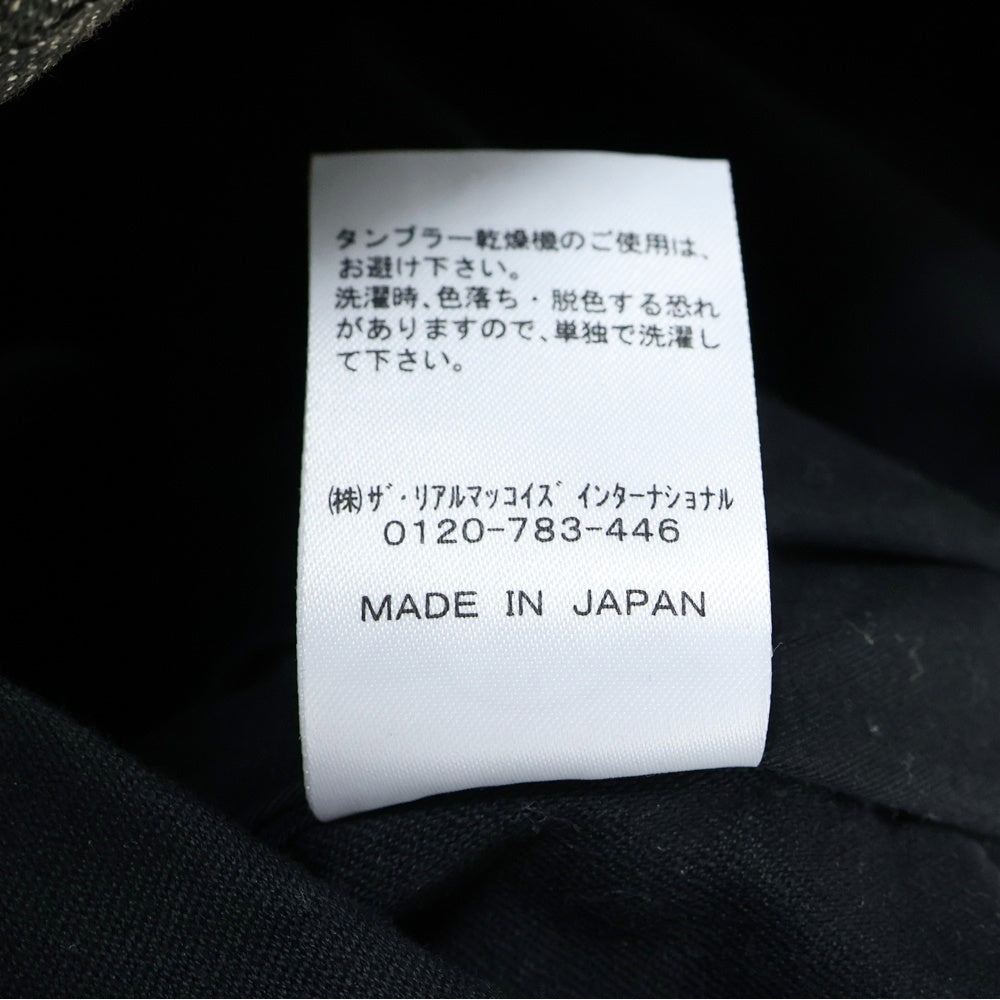 THE REAL McCOY'S(ザリアルマッコイ) THE Double Diamond 30s 復刻 レプリカ 針刺しバックル ベスト ジレ グレー