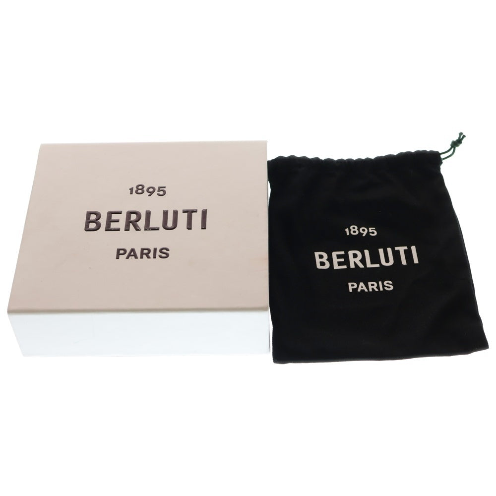 Berluti(ベルルッティ) カリグラフィ Bボリュートレザーベルト ブラウン
