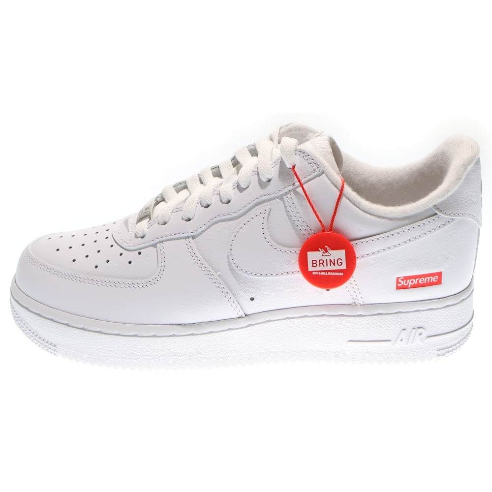 NIKE(ナイキ) ×SUPREME AIR FORCE 1 LOW シュプリーム エア フォース 1 ローカットスニーカー ホワイト US8/26cm CU9225-100
