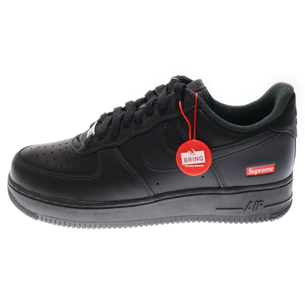 NIKE(ナイキ) ×SUPREME AIR FORCE 1 LOW シュプリーム エアフォース 1 ローカットスニーカー ブラック US8/26cm CU9225-001