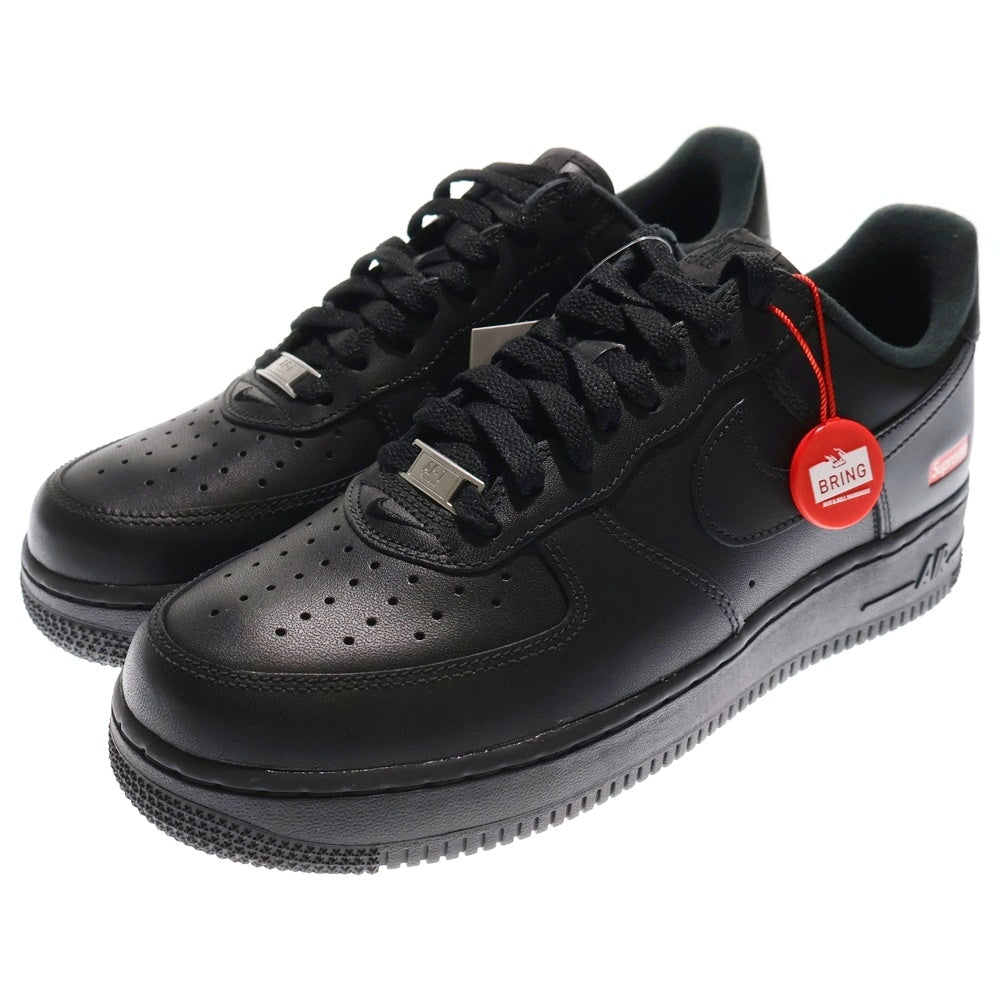 NIKE(ナイキ) ×SUPREME AIR FORCE 1 LOW シュプリーム エアフォース 1 ローカットスニーカー ブラック US8/26cm CU9225-001