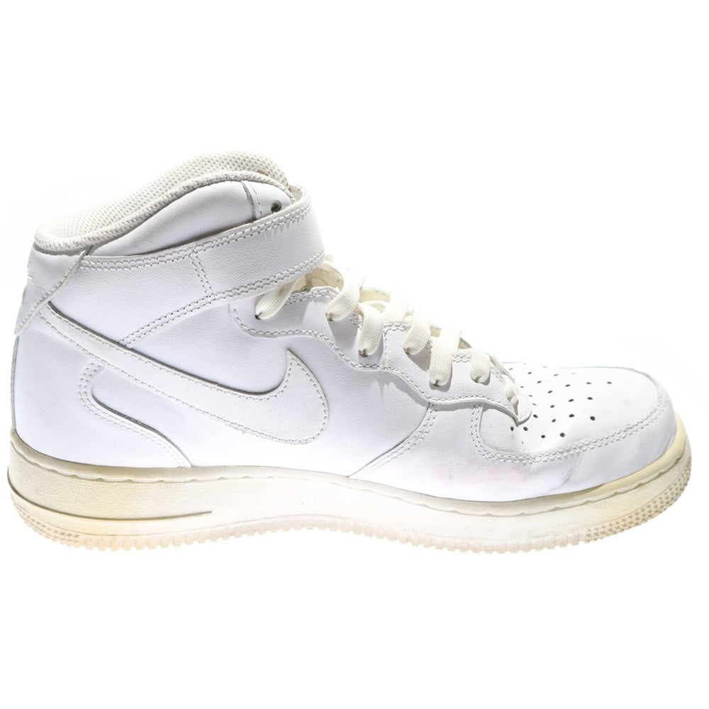 NIKE(ナイキ) AIR FORCE 1 MID 07 エアフォースワン ハイカットスニーカー ホワイト US8.5/26.5cm 315123-111