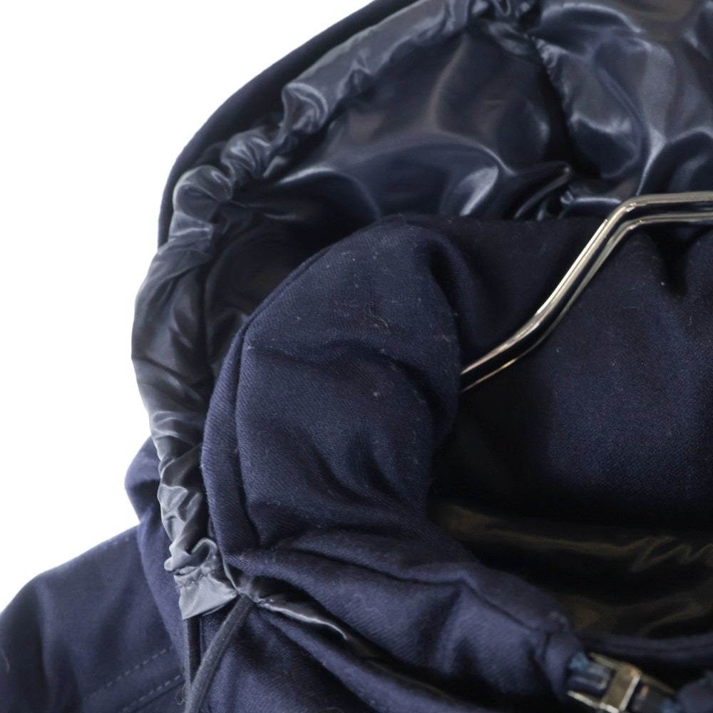 MONCLER モンクレール ジップアップジャケット　ネイビー Moncler Genius Blue zip-up cotton sweatshirt | TheDoubleF