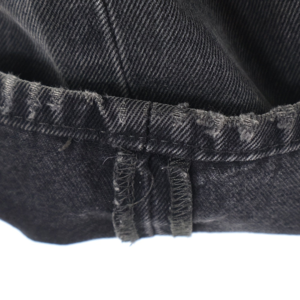 Levi's(リーバイス) 00S 505 ジップフライ レギュラーフィット デニムパンツ ブラック