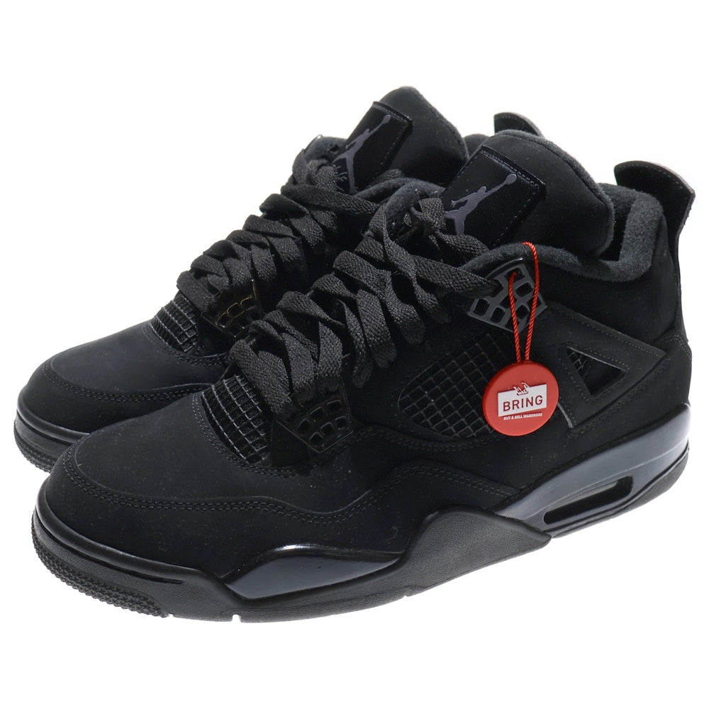 NIKE(ナイキ) Air Jordan 4 Black Cat エアジョーダン4 ブラックキャット ブラック US9/27cm CU1110-010