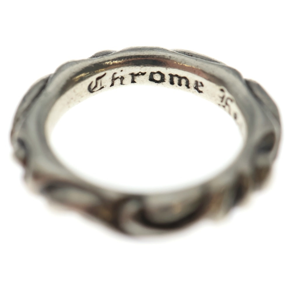 CHROME HEARTS(クロムハーツ) SCRL BAND スクロールバンド リング シルバー BCA351