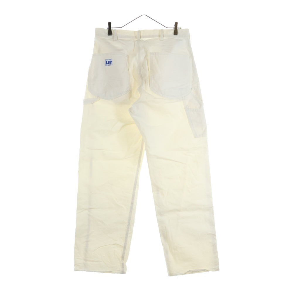 LEE(リー) バックロゴ ワッペン ペインター ワークパンツ ホワイト LM7288