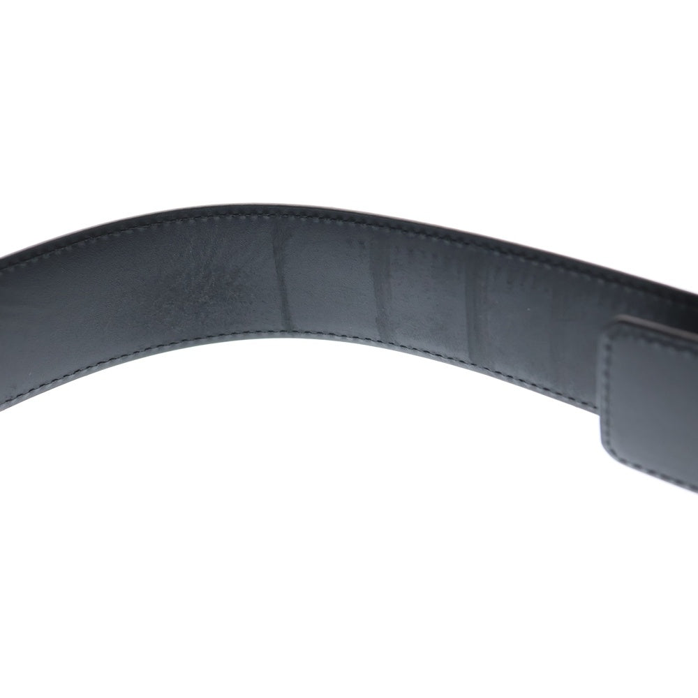 LOUIS VUITTON(ルイヴィトン) ダミエグラフィット サンチュールLVイニシアル ベルト ブラック M9808