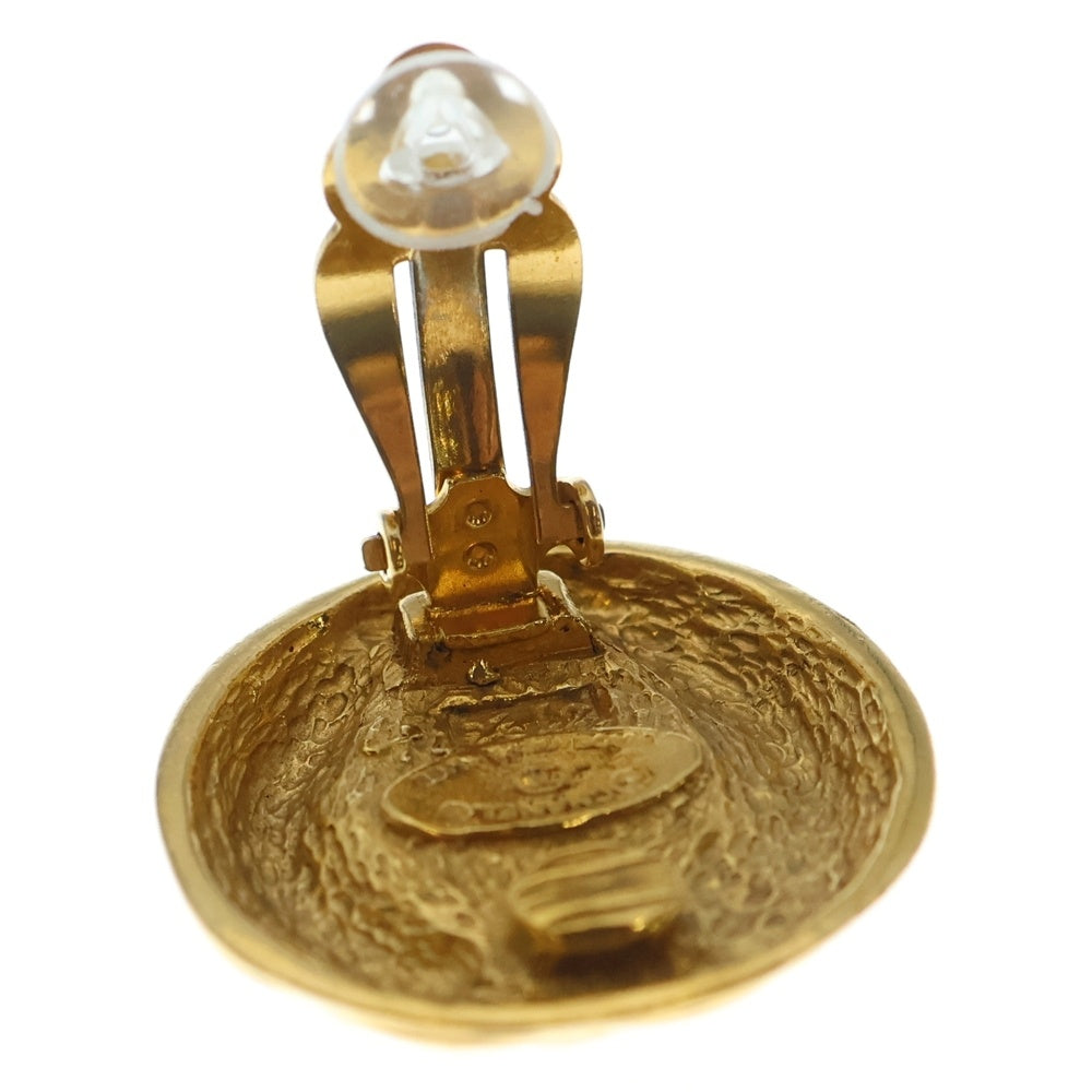 CHANEL(シャネル) ヴィンテージ グリポア カラーストーンGPイヤリング