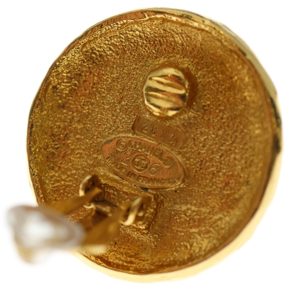 CHANEL(シャネル) ヴィンテージ グリポア ラウンドロゴデザインカラー