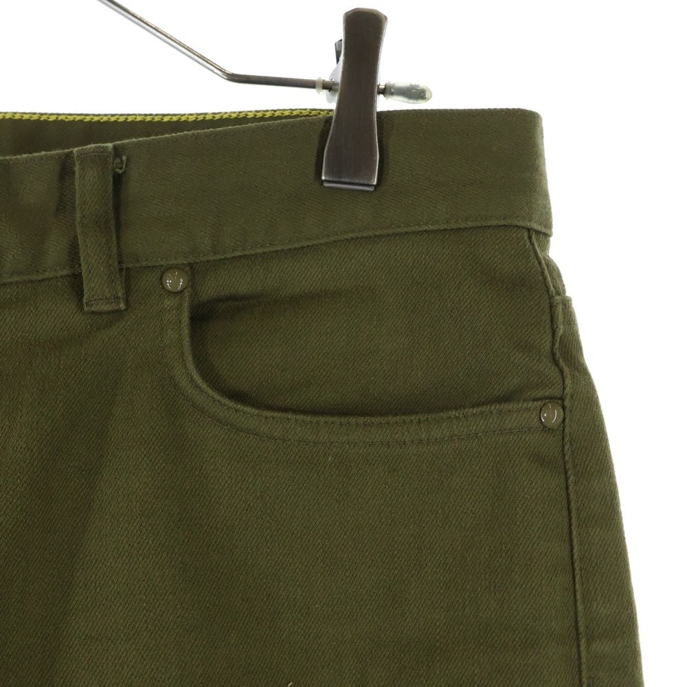 LOUIS VUITTON(ルイヴィトン) ジップフライ ストレートロングパンツ カーキ HID71WDKN