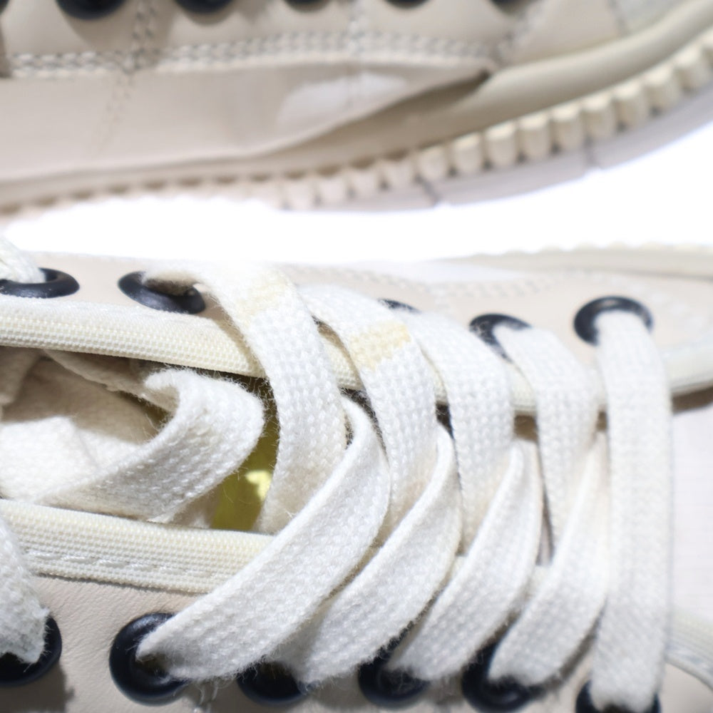 Chloe(クロエ) キャンバススエード切り替え ローカットスニーカー アイボリー レディース