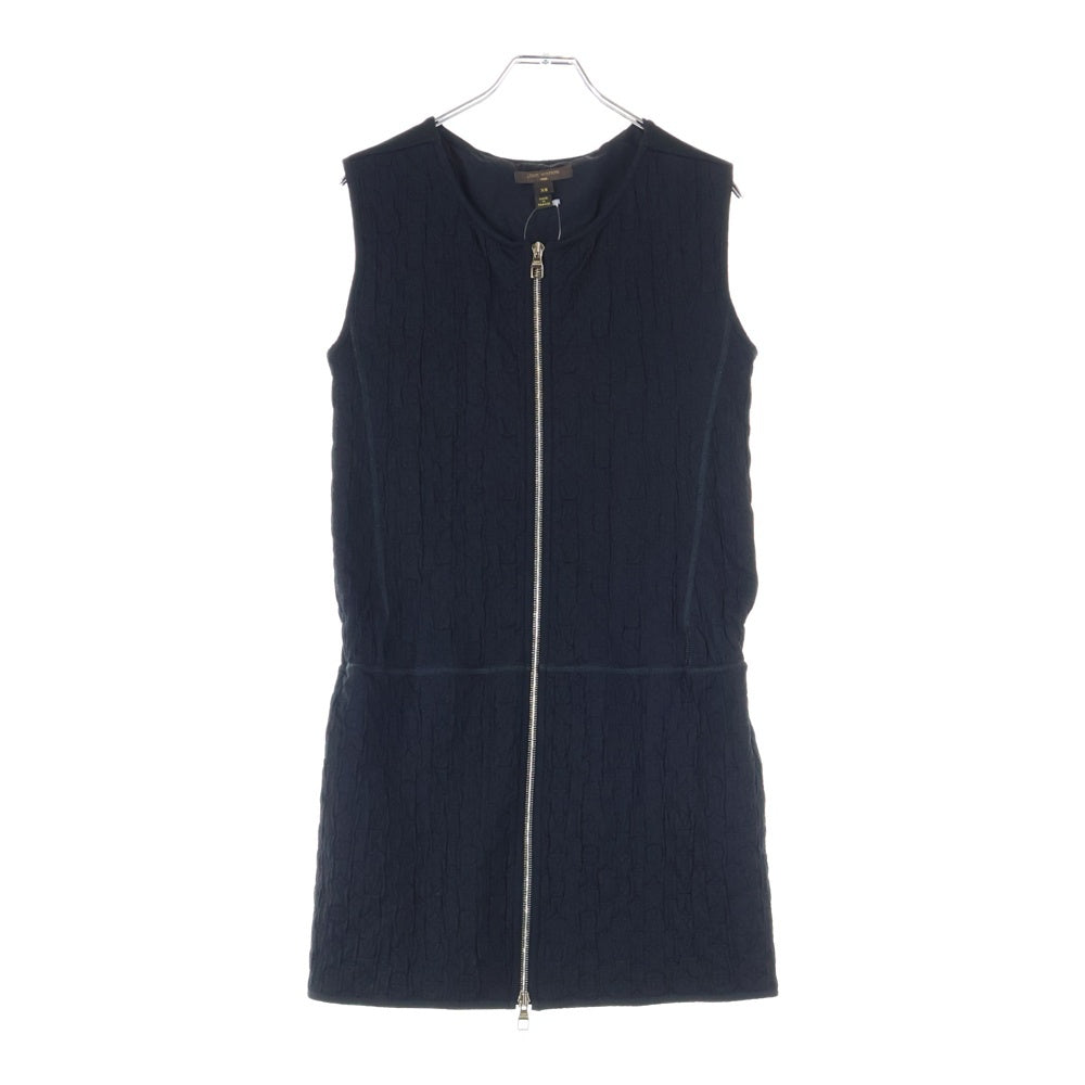 LOUIS VUITTON(ルイヴィトン) モノグラム総柄 膝丈 ワンピース ブラック レディース SS13IF F3DR18P8H
