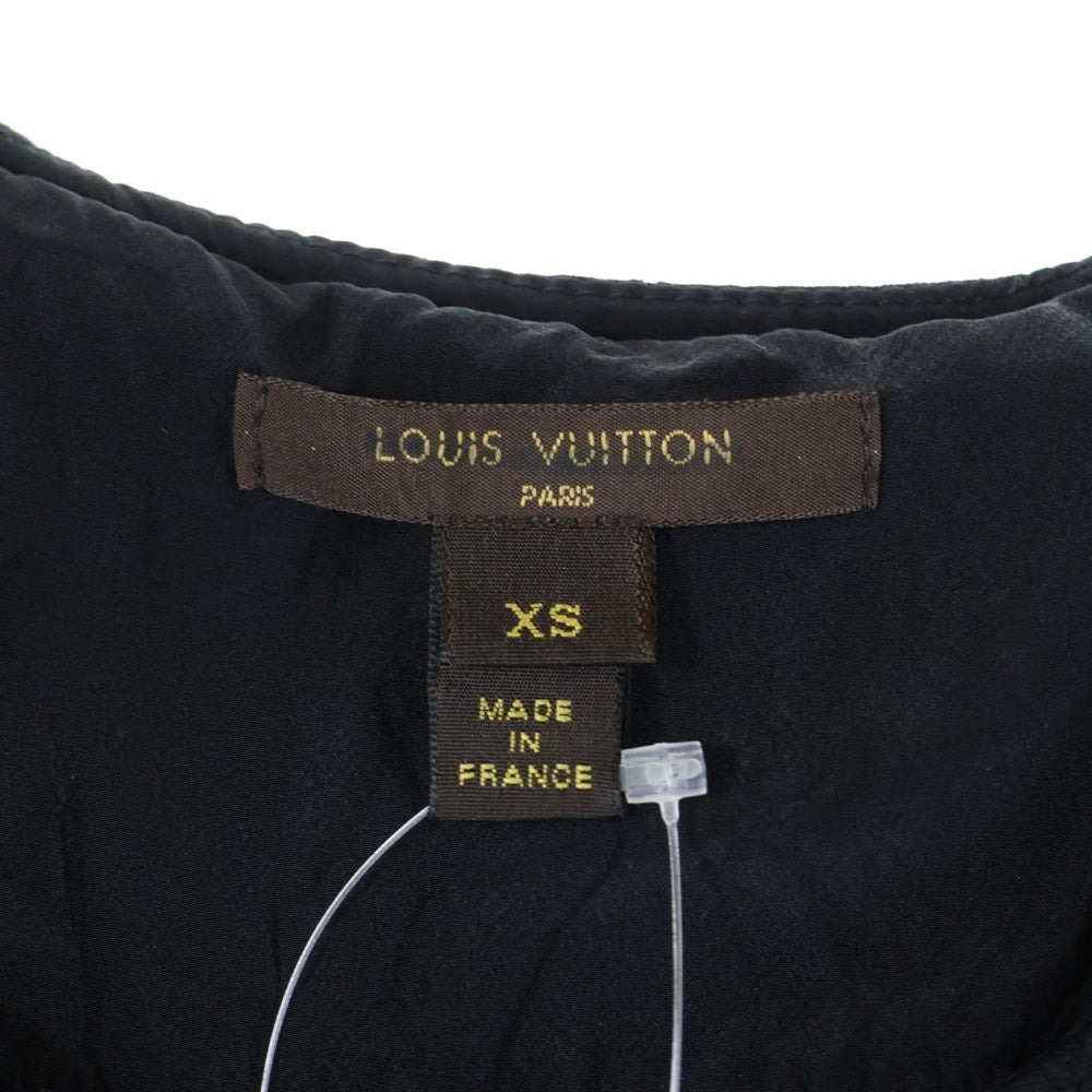 LOUIS VUITTON(ルイヴィトン) モノグラム総柄 膝丈 ワンピース ブラック レディース SS13IF F3DR18P8H