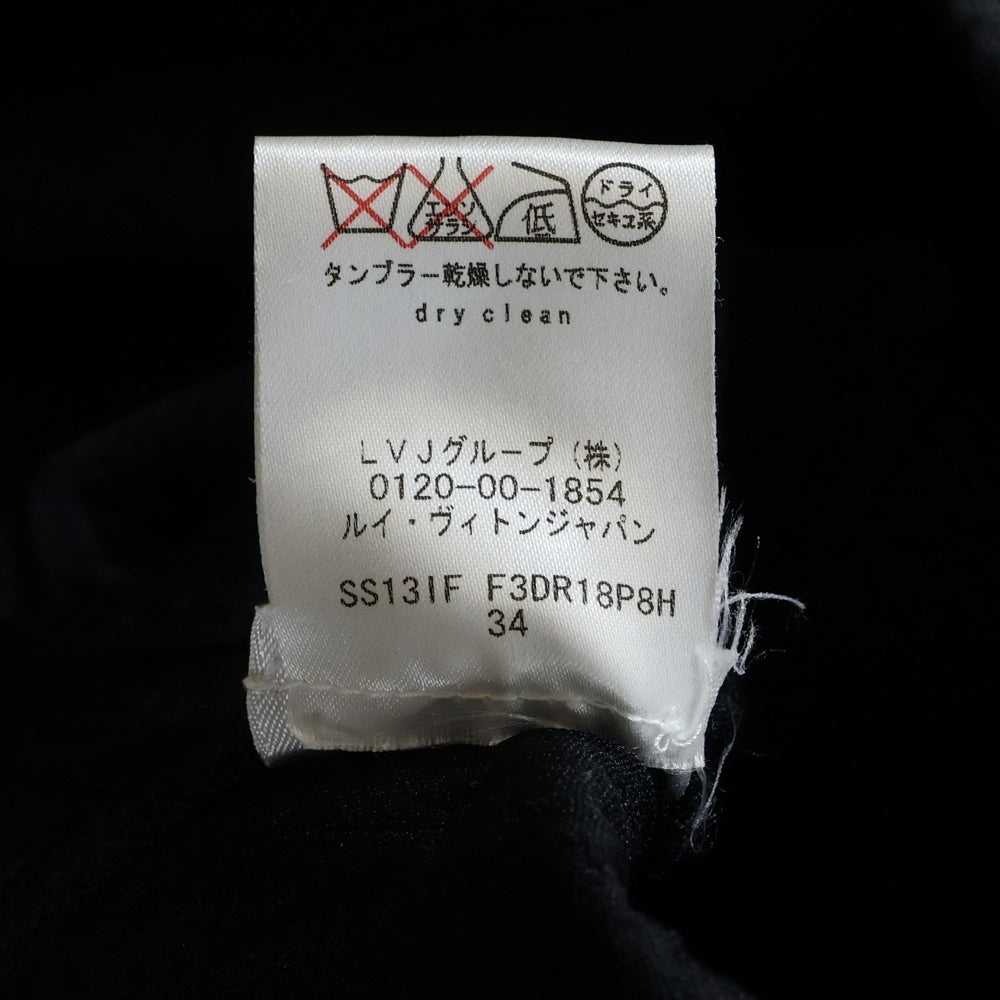 LOUIS VUITTON(ルイヴィトン) モノグラム総柄 膝丈 ワンピース ブラック レディース SS13IF F3DR18P8H