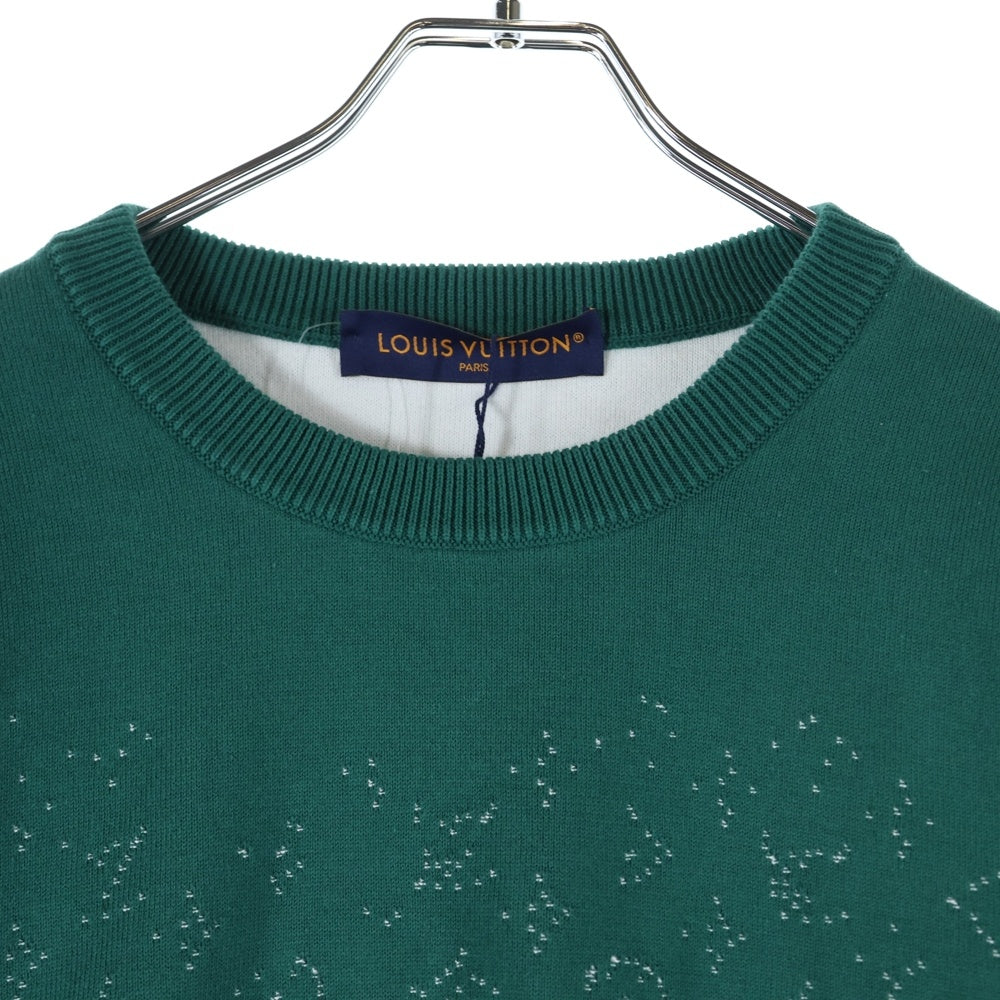 LOUIS VUITTON(ルイヴィトン) 23SS モノグラム グラディエント クルーネック スウェット トレーナー グリーン RM231Q USO HKN44W