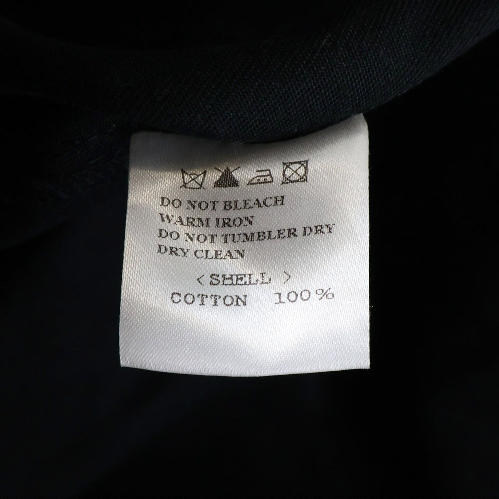 NO BRAND(ノーブランド) CRIMIE クライミー ロゴパッチ ファスナーポケット テーラードジャケット ブラック C1D1-JK07