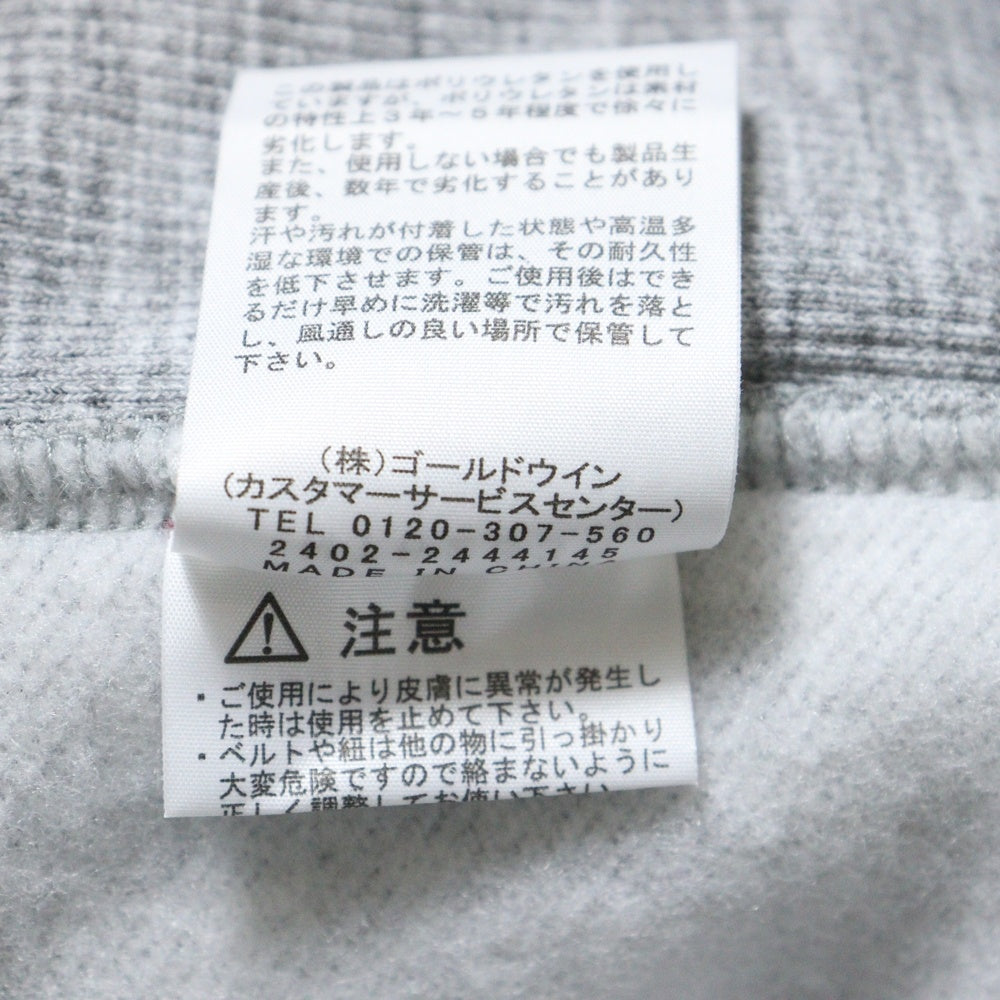 THE NORTH FACE(ザノースフェイス) SQUARE LOGO HOODIE スクエア ロゴ フーディー プルオーバーパーカー グレー NT62338