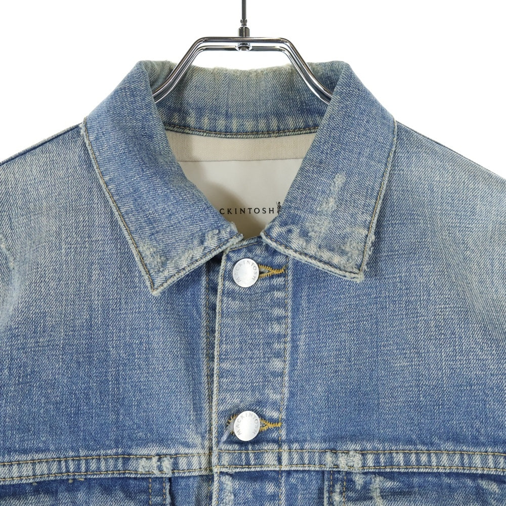 マッキントッシュ　デニムジャケット　ダメージ加工 MACKINTOSH(マッキントッシュ) ダメージ加工 デニムジャケット ライト