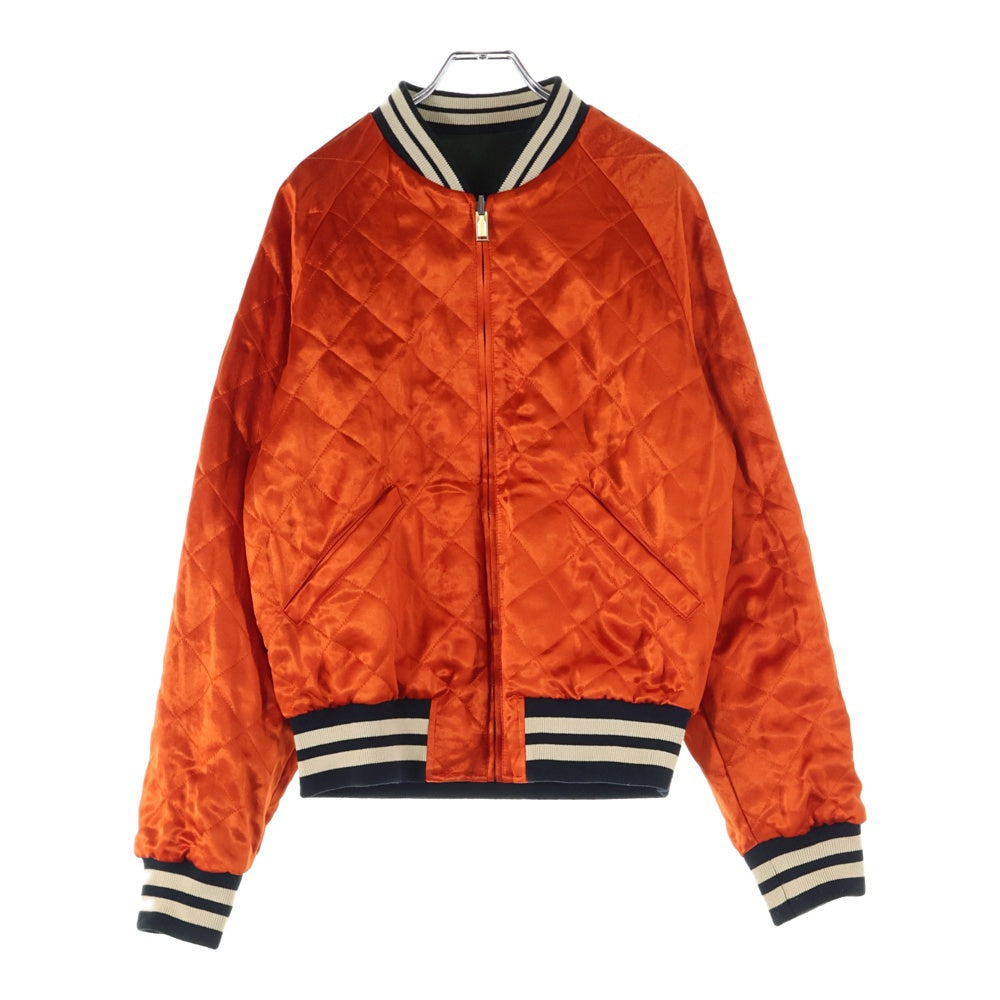 GUCCI(グッチ) 18AW リバーシブル ボンバージャケット カーキ/オレンジ