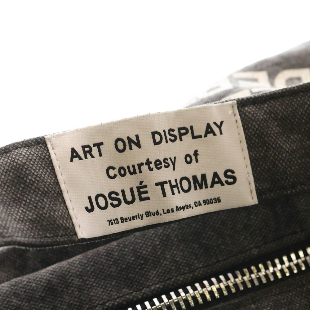 GALLERY DEPT.(ギャラリーデプト) フロントロゴ ヴィンテージ加工 ショルダーバッグ グレー