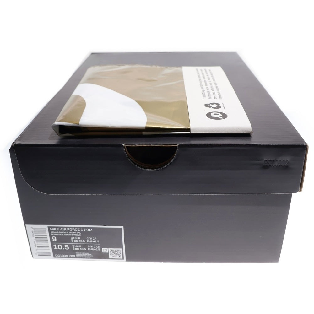 NIKE(ナイキ) AIR FORCE 1 LOW MANCHESTER BEE エアフォース1 ロー マンチェスタービー ローカットスニーカー ベージュ US9/27cm DC1939-200