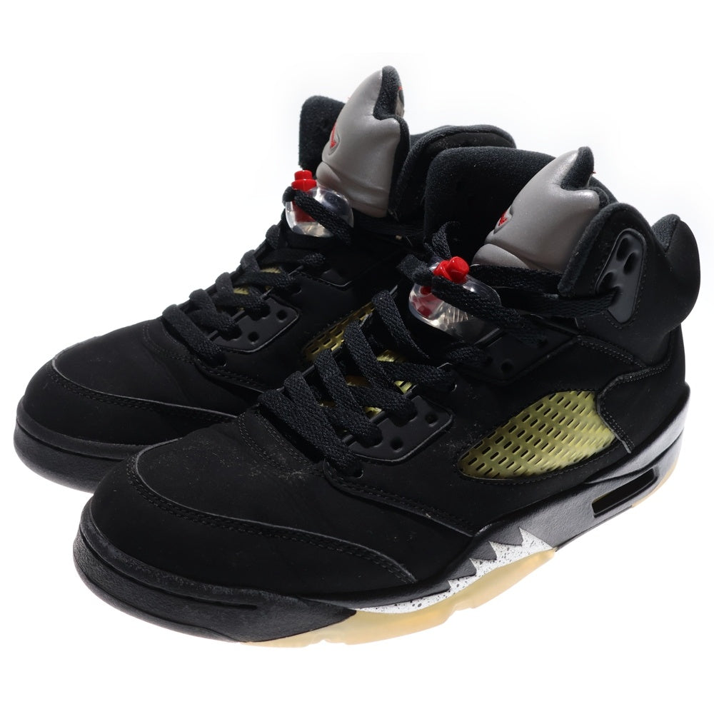 NIKE(ナイキ) AIR JORDAN 5 RETRO OG エアジョーダン レトロ ハイカットスニーカー ブラック US8.5/26.5cm 845035-003