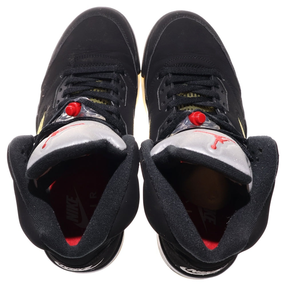 NIKE(ナイキ) AIR JORDAN 5 RETRO OG エアジョーダン レトロ ハイカットスニーカー ブラック US8.5/26.5cm 845035-003